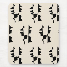 Tapis de Souris Ergonomique "Abstrait Dual Face" Musmatta