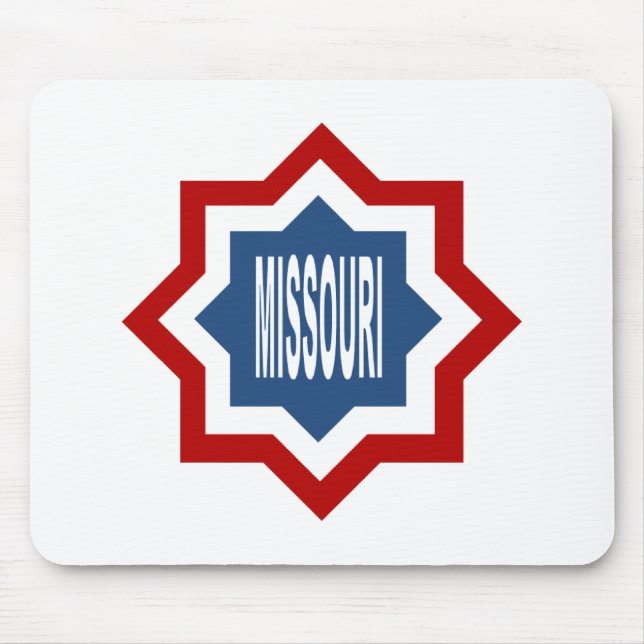 Tapis de souris  ETOILE  MISSOURI Musmatta (Framsidan)