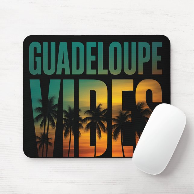 Tapis de souris Guadeloupe Vibes Musmatta (Med mus)