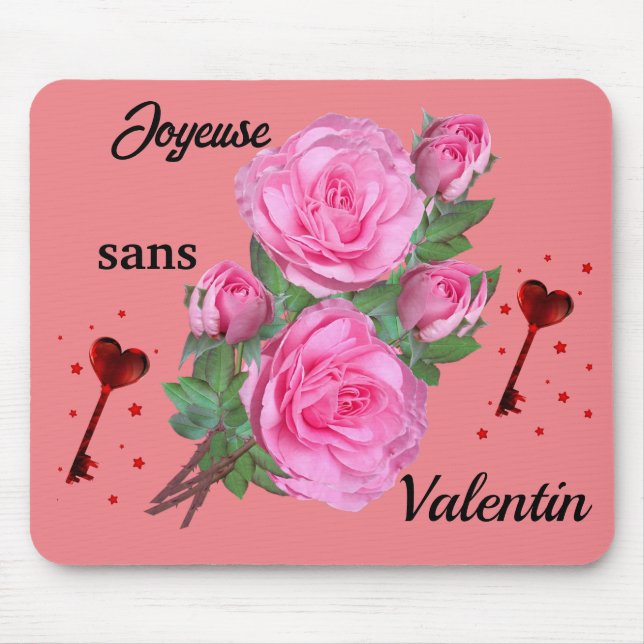 tapis de souris "joyeuse sans Valentin" Musmatta (Framsidan)