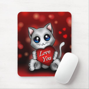 Tapis De Souris Le chaton t'aime Musmatta