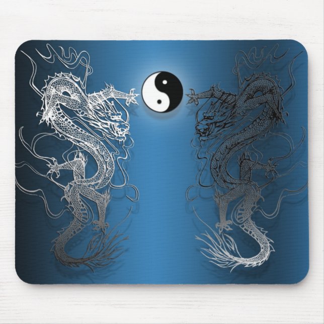 Tapis de souris le ying et yang dragons musmatta (Framsidan)