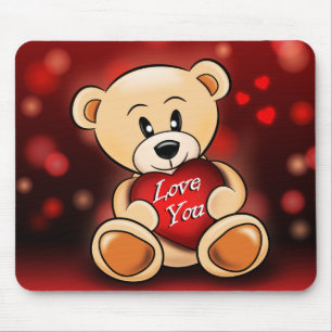 Tapis De Souris L'ourson t'aime Musmatta