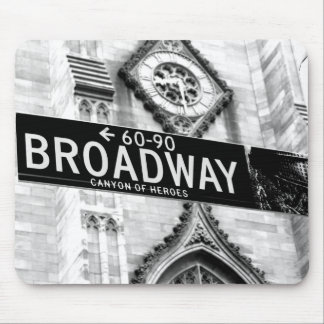 tapis de souris New York broadway Musmatta