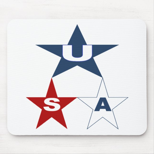 Tapis de souris  Pattern  USA Musmatta (Framsidan)
