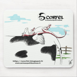 Tapis de souris Scorfel sur vache Musmatta