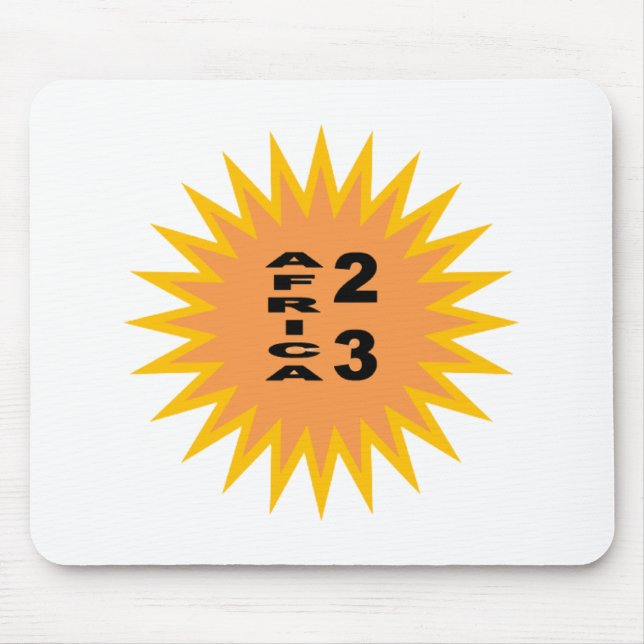 Tapis de souris  SOLEIL  AFRICA Musmatta (Framsidan)