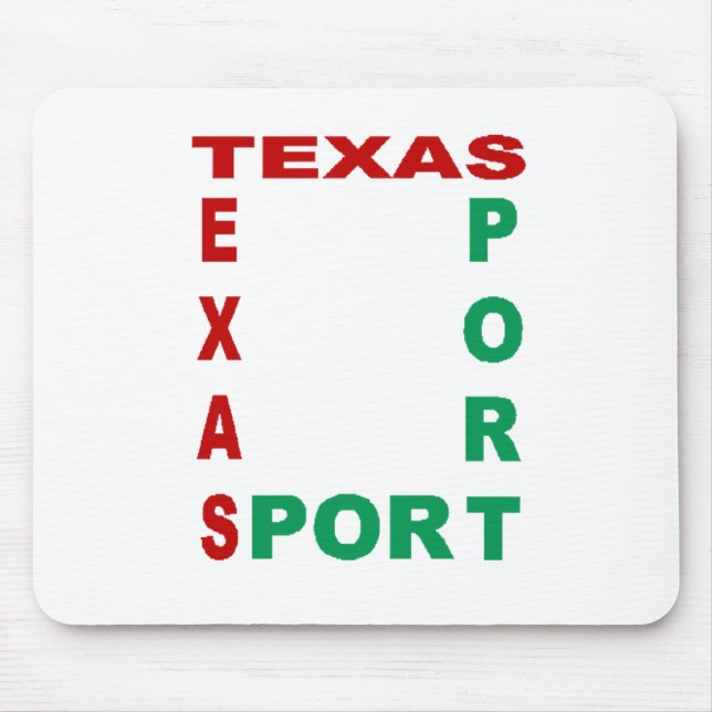 Tapis de souris  TEXAS  SPORT Musmatta (Framsidan)