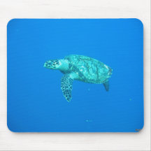 tapis de souris tortue de mers'