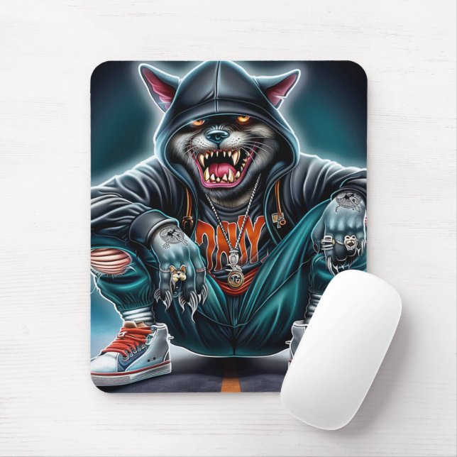 Tapis Sourie Rap Série 1 -4 Musmatta (Med mus)