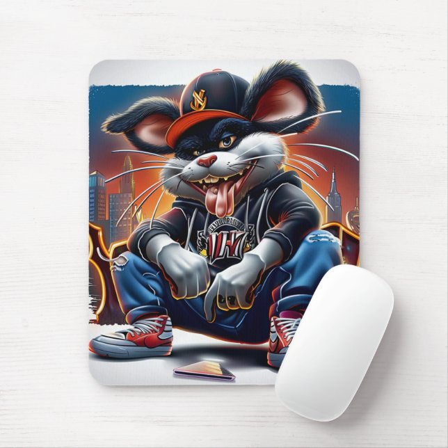 Tapis Sourie Rap Série 1 -5 Musmatta (Med mus)