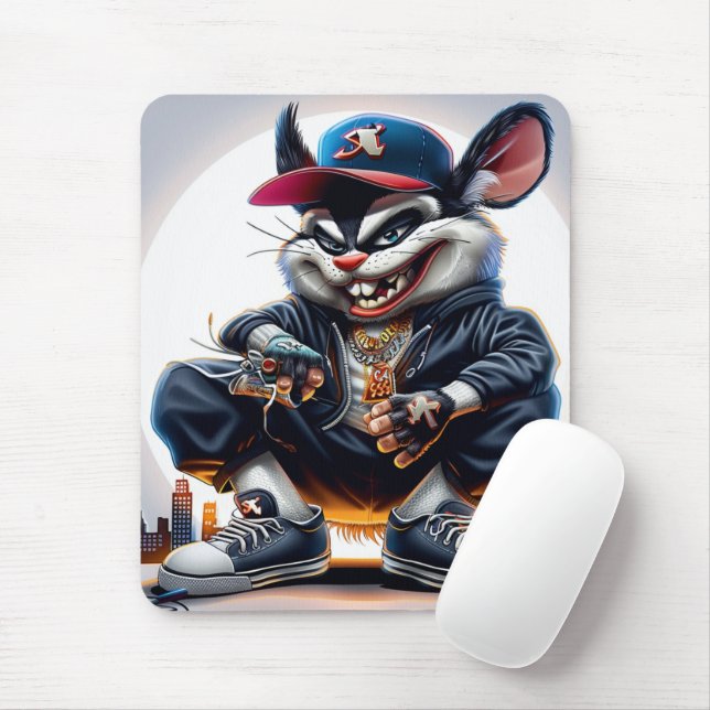 Tapis Sourie Rap Série 1 -7 Musmatta (Med mus)