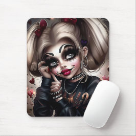 Tapis Sourie Woman with Clown Makeup 3 Musmatta