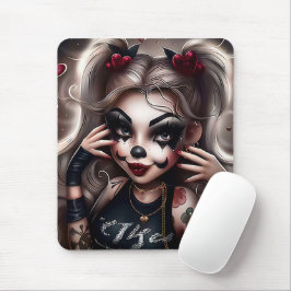 Tapis Sourie Woman with Clown Makeup 4 Musmatta