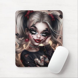 Tapis Sourie Woman with Clown Makeup 5 Musmatta