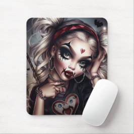 Tapis Sourie Woman with Clown Makeup 6 Musmatta