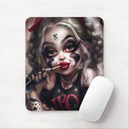 Tapis Sourie Woman with Clown Makeup 8 Musmatta