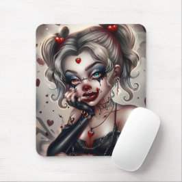 Tapis Sourie Woman with Clown Makeup 9 Musmatta