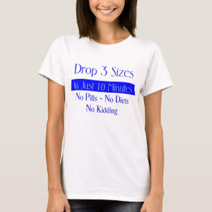 Tappa 3 storleksanpassar blåttutslagsplatsskjorta t shirt