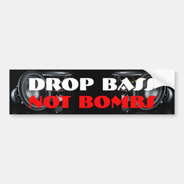 Tappa basen inte bombarderar bildekalet bildekal (Framsidan)