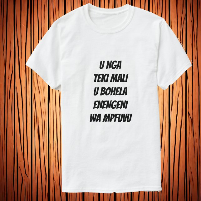 Tappa inte pengar i hippopotamusbenet t shirt (Skapare uppladdad)