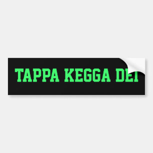 TAPPA KEGGA DEI-klistermärke Bildekal