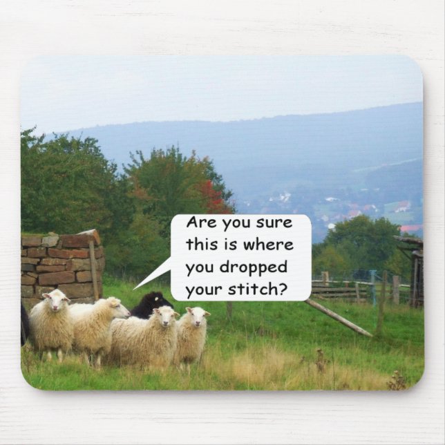 Tappa syr får Mousepad Musmatta (Framsidan)
