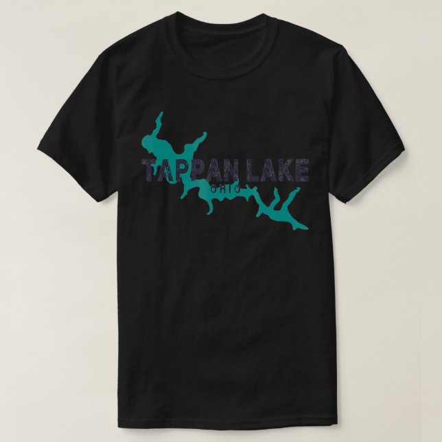 Tappan Lake Ohio  T Shirt (Design framsida)