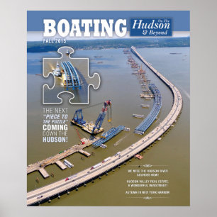 Tappen Zee överbryggar affischen Poster