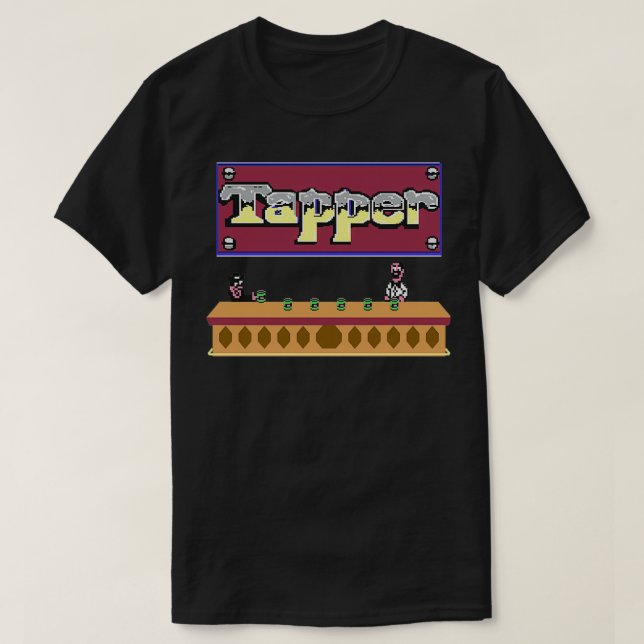 Tapper C64 T Shirt (Design framsida)
