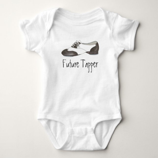 Tapper Tap Dance Teacher Shoe Shoes Dancer T-shirt (Framsida)