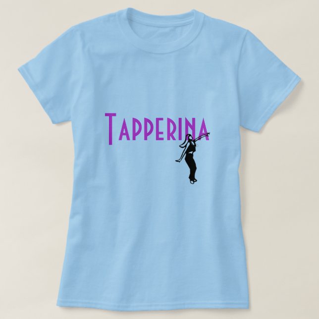 Tapperina T-tröja (shock rosa) T Shirt (Design framsida)