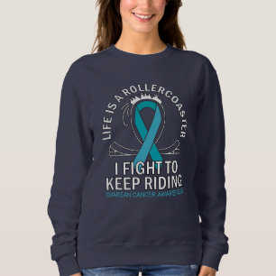 Tappribban för ovariell cancermedvetenhet t shirt