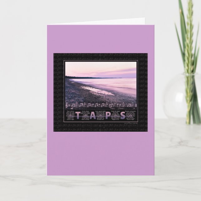 Taps Memorial Kort (Framsida)