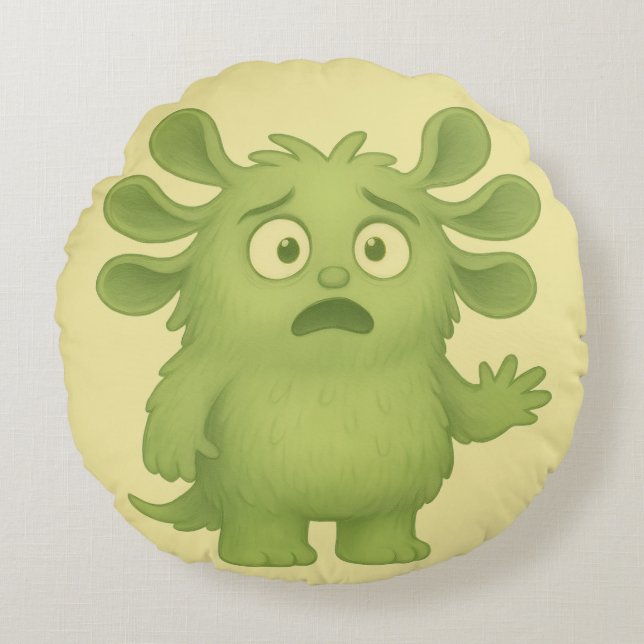 Tapsi Kissen das sensible, reizoffene ADHS-Monster Rund Kudde (Framsidan)