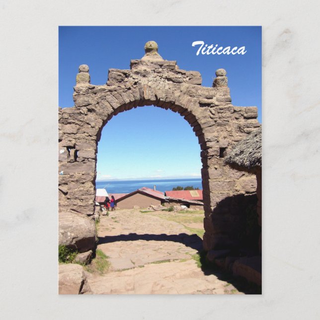 taquile Arch Vykort (Framsida)
