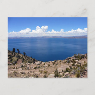 taquile titicaca vykort