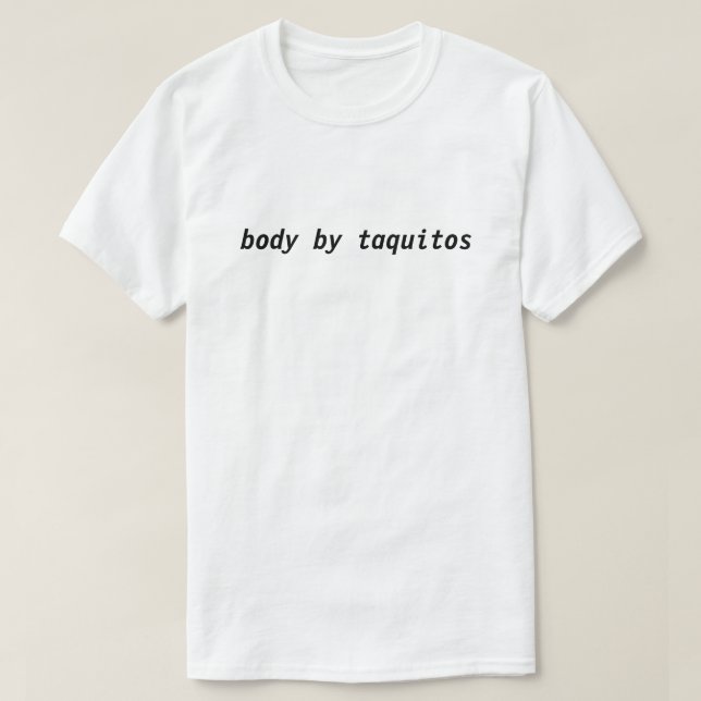 taquitost-skjorta tee (Design framsida)