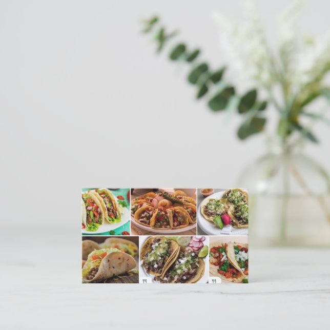 Taquizas Visitkort (Stående Fram)