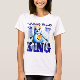Tar Bling för att vara kungen Spagetti-Fäster T Shirt