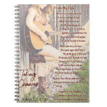 Tar emot anteckningsbok