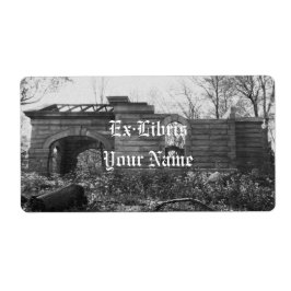 Tar emot Grav Ruin-bokskylt Fraktsedel