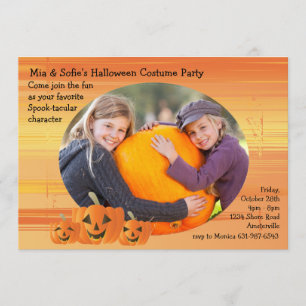 Tar emot inbjudan till Jack-O-Lattern foto