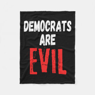 Tar Evil Donald Trump 2024 Amerika tillbaka Fleecefilt