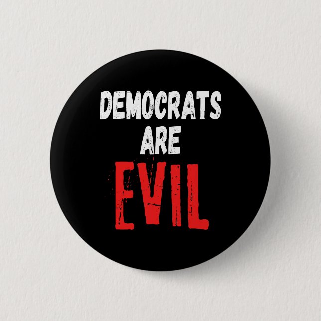 Tar Evil Donald Trump 2024 Amerika tillbaka Knapp (Framsida)