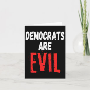 Tar Evil Donald Trump 2024 Amerika tillbaka Kort