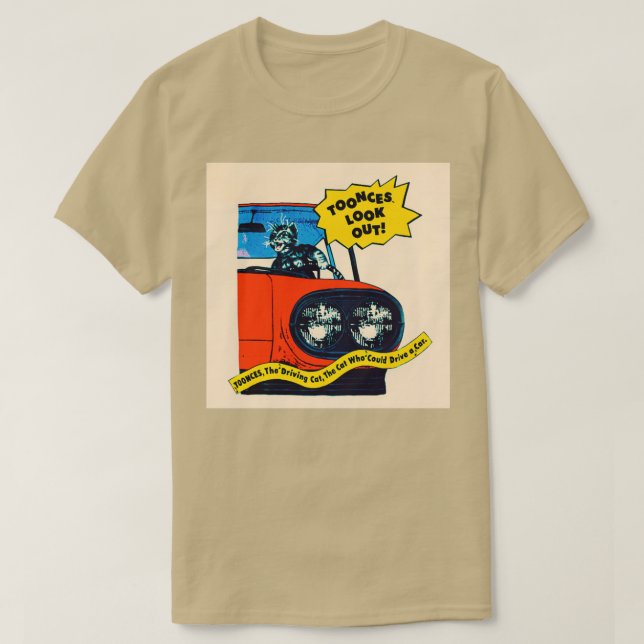 tar katten t shirt (Design framsida)