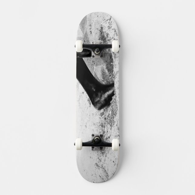 tar slut på sand skateboard bräda 19,5 cm (Framsida)