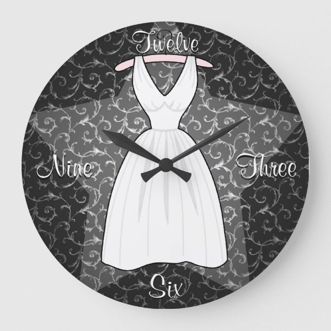 "Tar tid på den blonda starleten" Stor Klocka (Framsida)