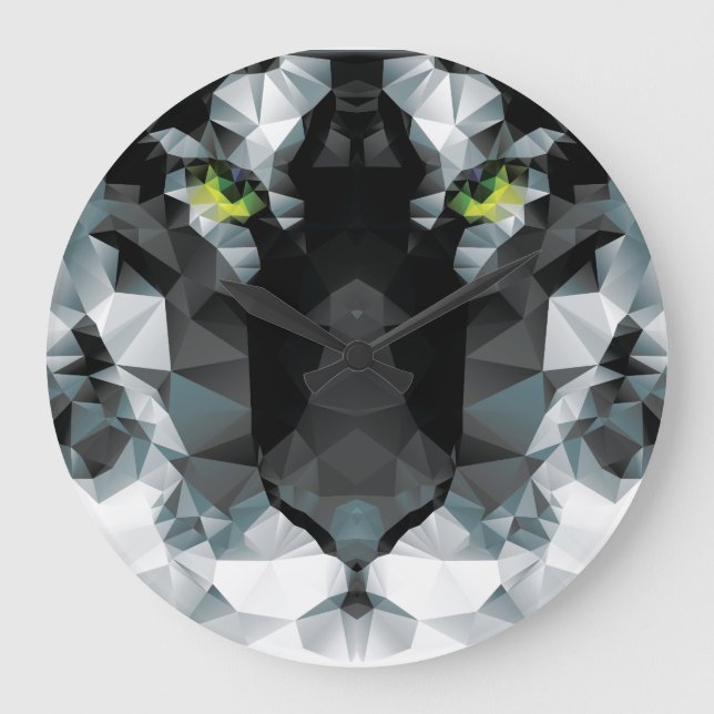 Tar tid på den stora) väggen för tigerrundan ( stor klocka (Framsida)